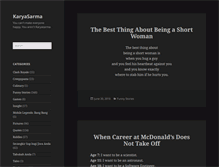 Tablet Screenshot of karyasarma.com